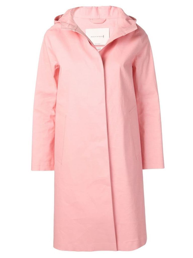Mackintosh Pink Bonded Cotton Hooded Coat LR-021