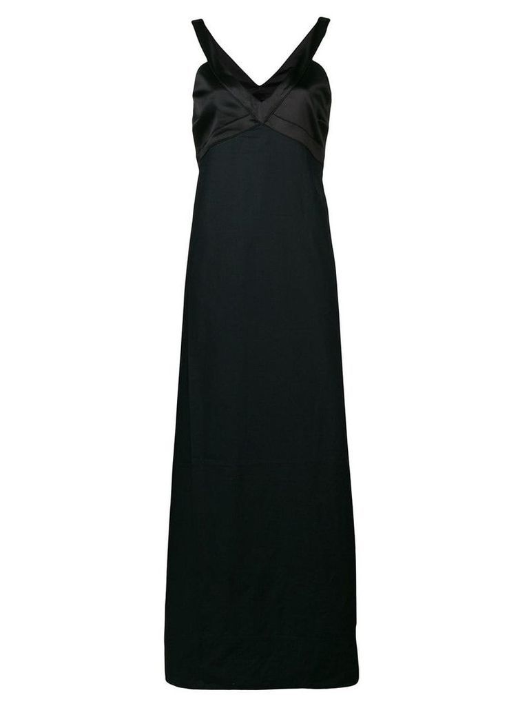 Andrea Ya'aqov satin bustier gown - Black