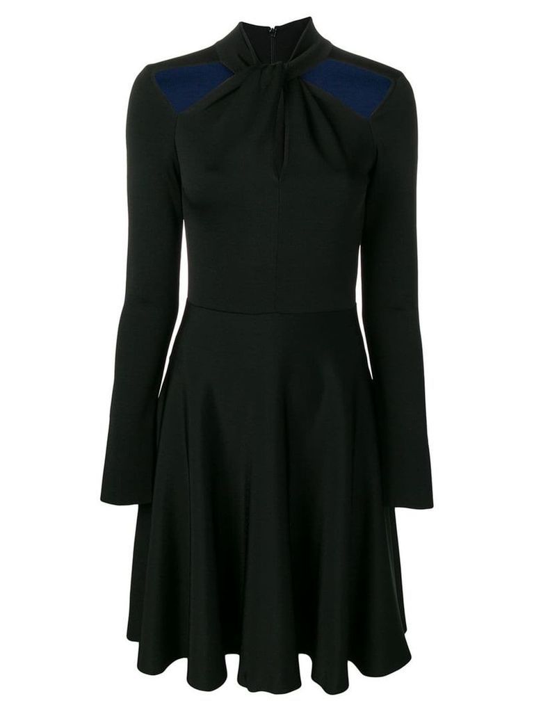 Givenchy fit-and-flare dress with cut-outs - Black