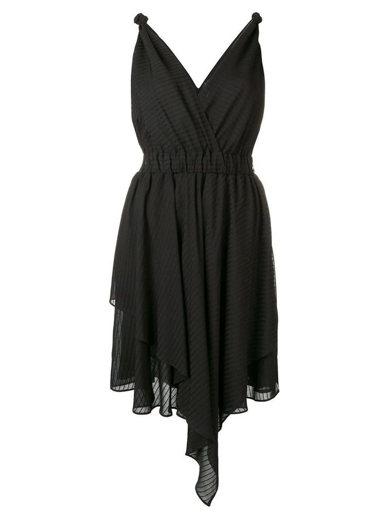 Pinko sleeveless flared dress - Black