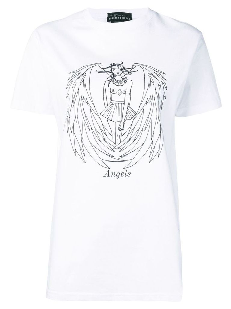 Barbara Bologna angel print T-shirt - White