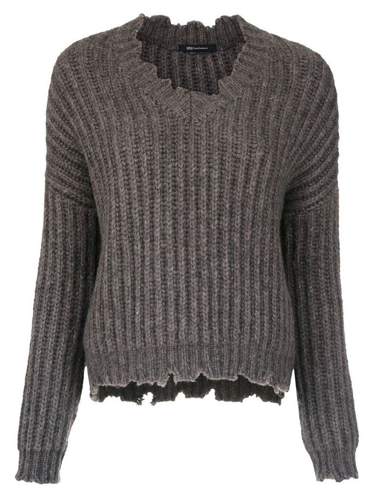 Uma Raquel Davidowicz Sonia knitted sweater - Grey
