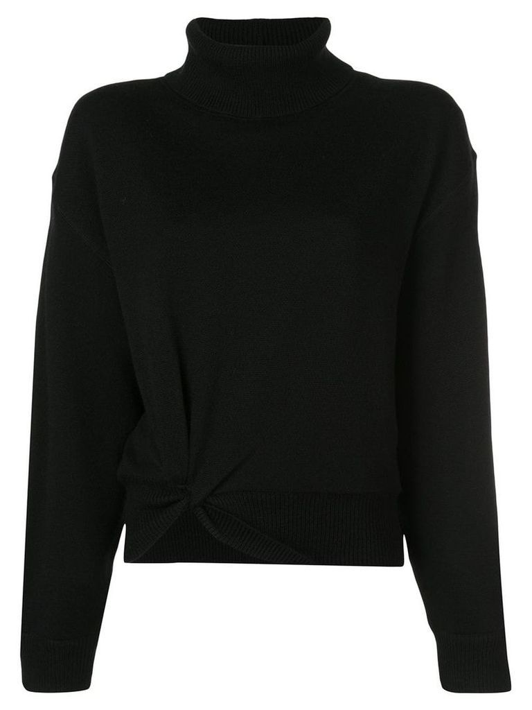 T By Alexander Wang knotted jumper - Black