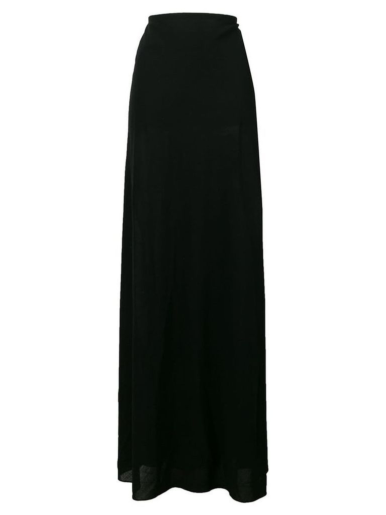 Ralph Lauren long-line skirt - Black
