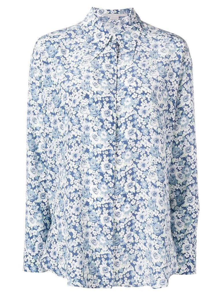 Stella McCartney floral print shirt - Blue