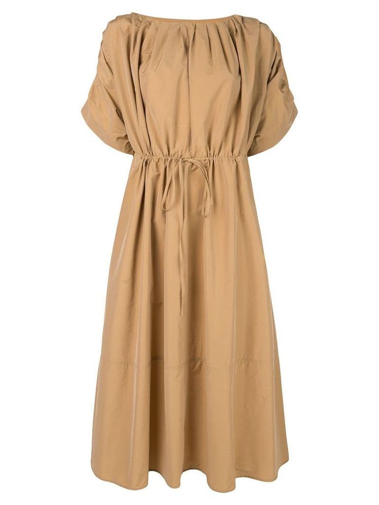 Co belted midi dress - Brown