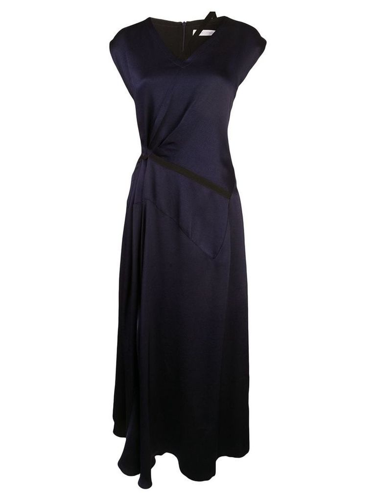 Palmer / Harding cross strap maxi dress - Blue