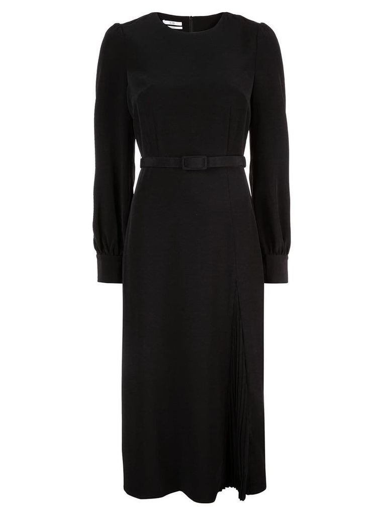 Co belted midi dress - Black