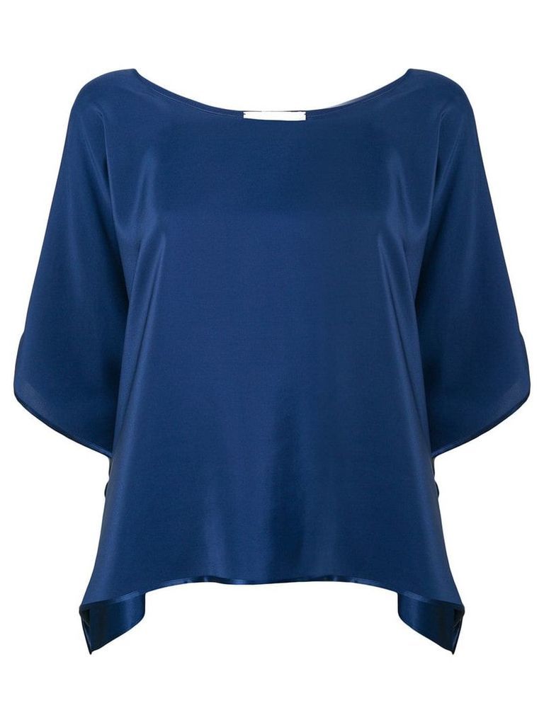 Jean Paul Knott loose fit blouse - Blue