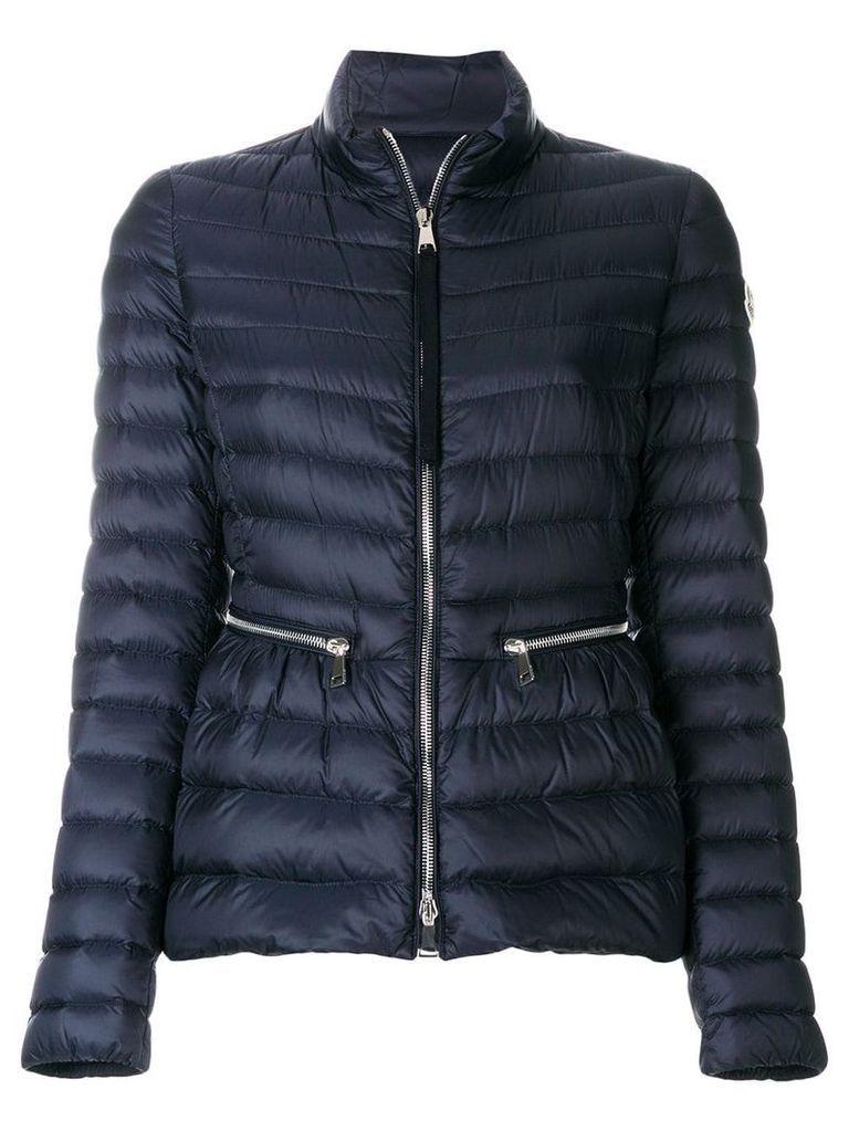 Moncler padded fitted jacket - Blue