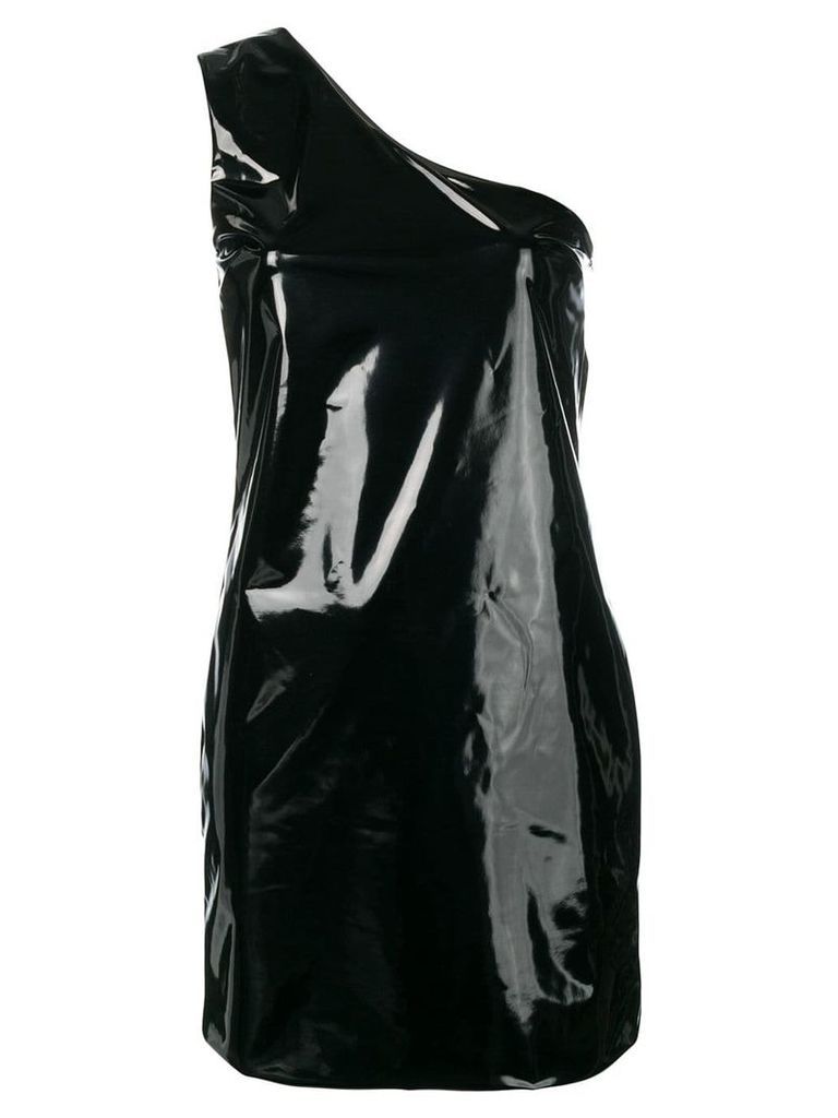 Federica Tosi one-shoulder mini dress - Black