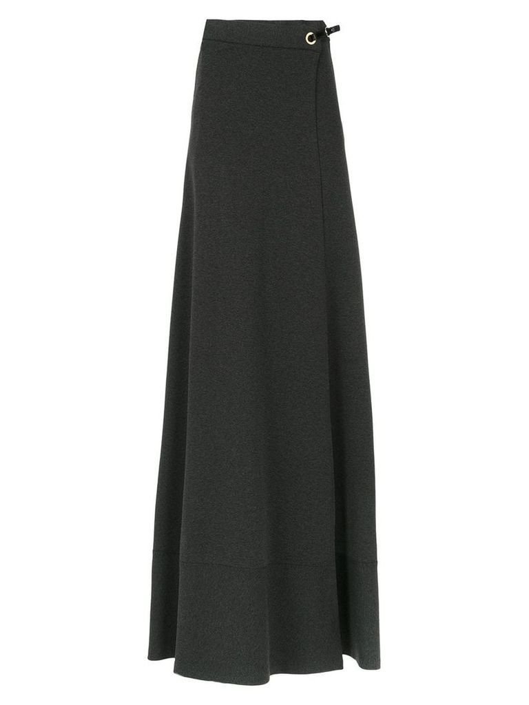 Tufi Duek long a-line skirt - Grey