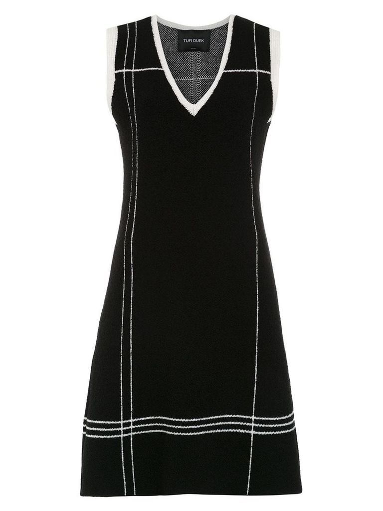 Tufi Duek short knitted dress - Black