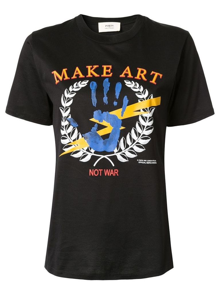 Ports 1961 Make Art T-shirt - Black