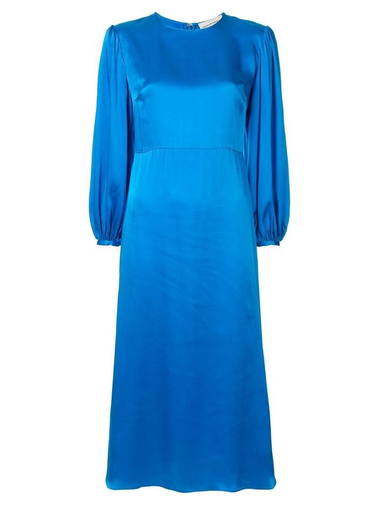 Mansur Gavriel silk midi dress - Blue