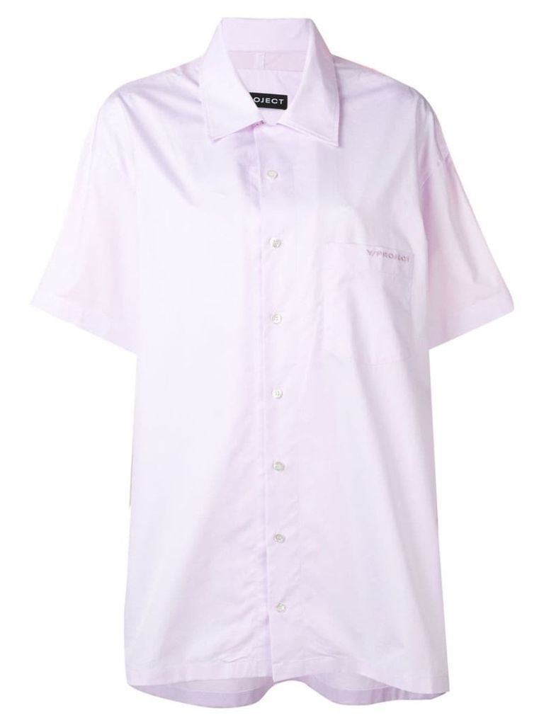 Y/Project layered shirt - PINK