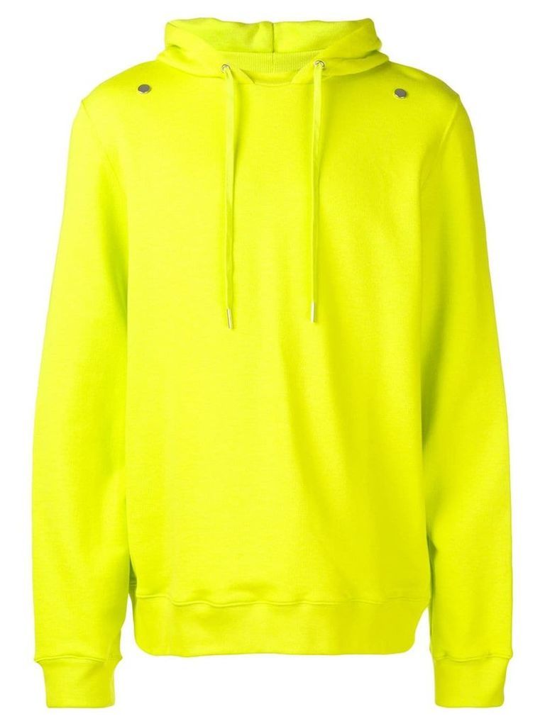Zilver organic cotton hoodie - LIME GREEN
