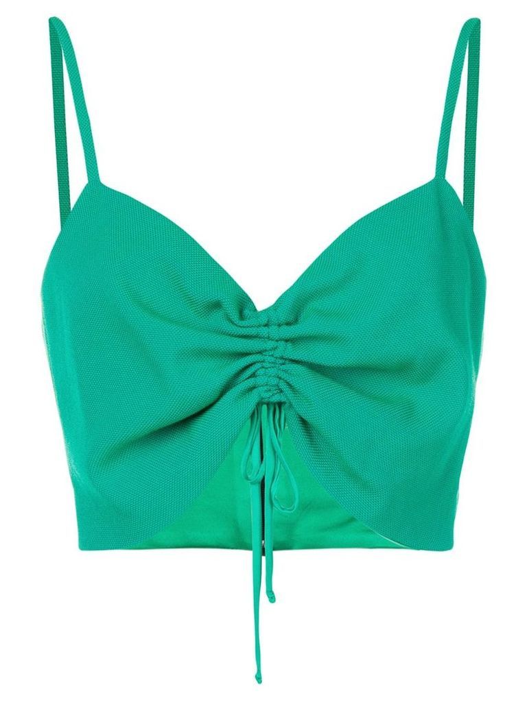 Pinko ruched tank top - Green