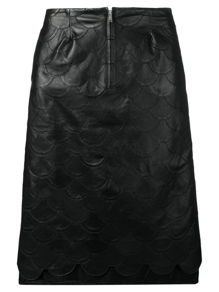 Golden Goose fishscale pencil skirt - Black