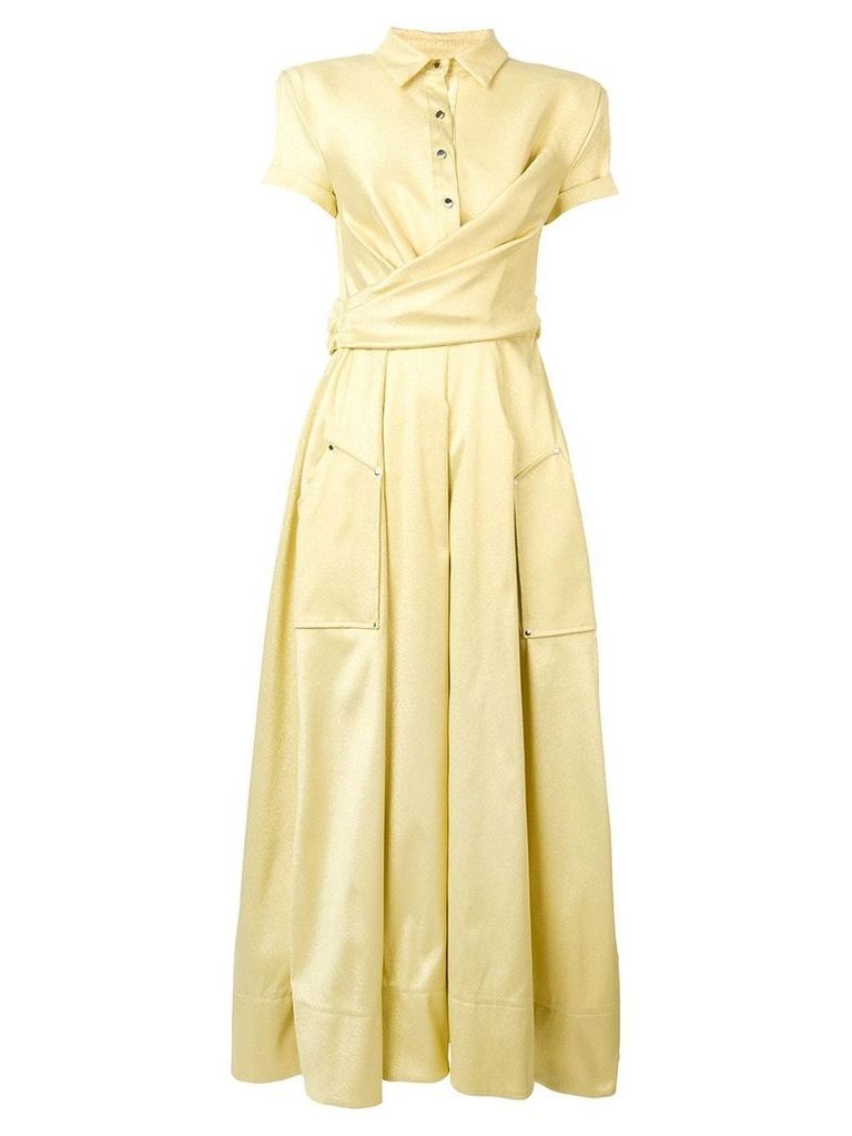 Talbot Runhof Sorrentina dress - Yellow