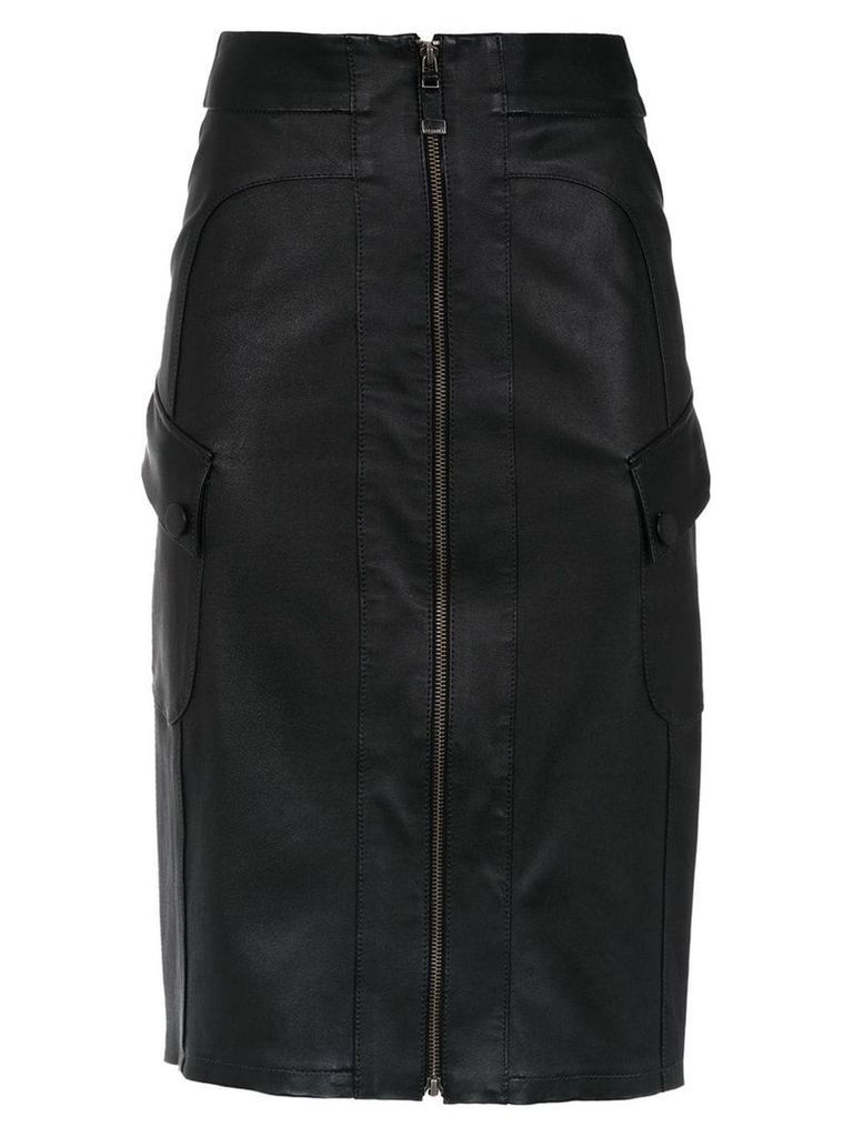 Tufi Duek leather skirt - Black