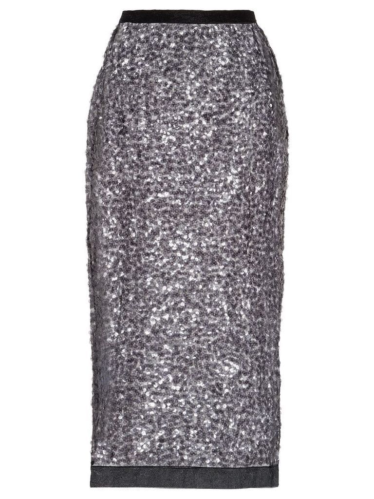 Miu Miu sequined pencil skirt - Black