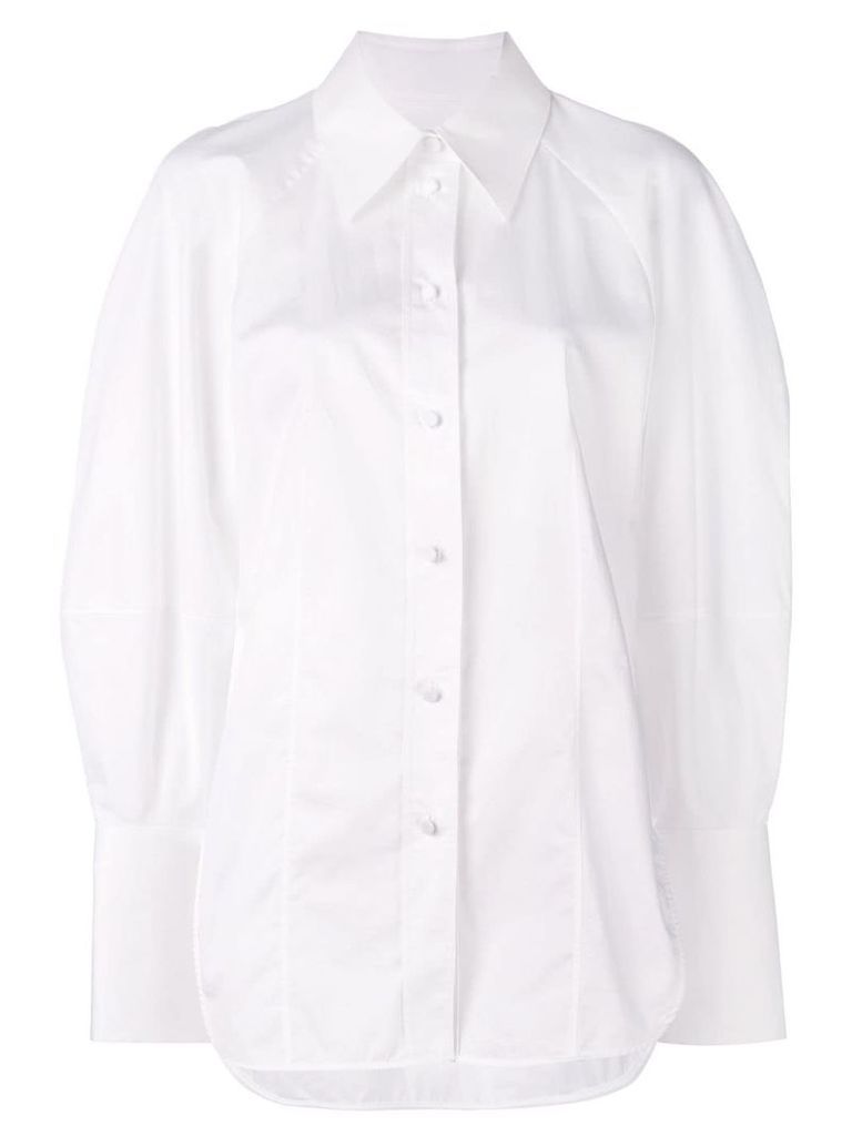 Khaite plain button shirt - White
