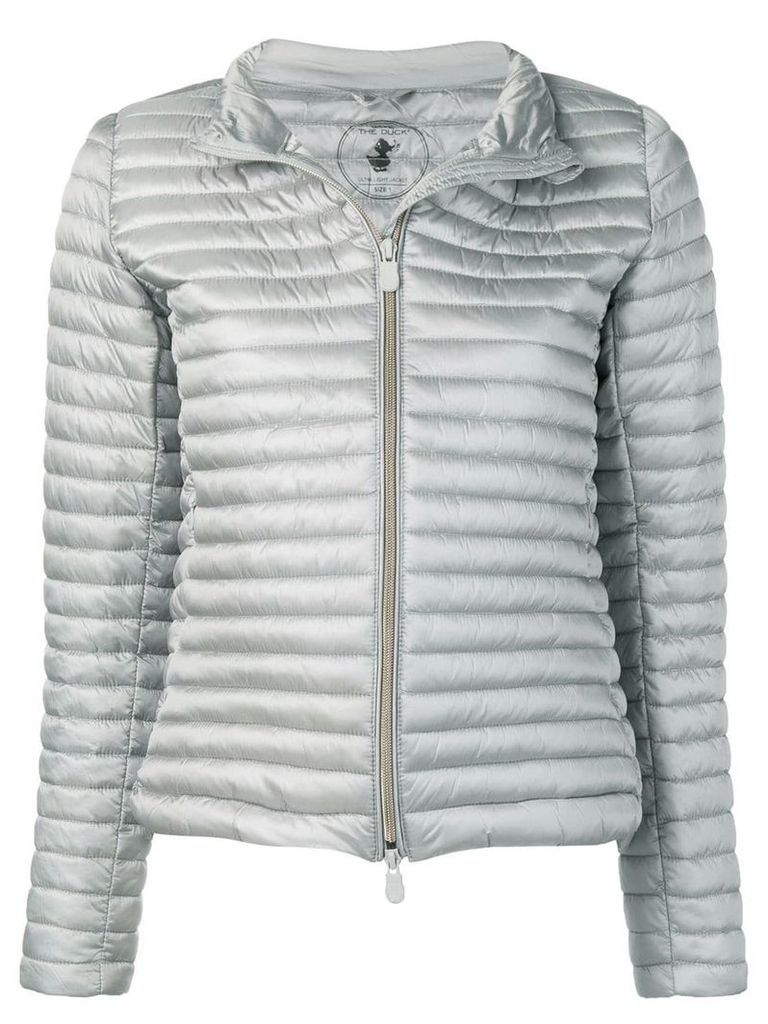 Save The Duck nylon puffer jacket - Grey