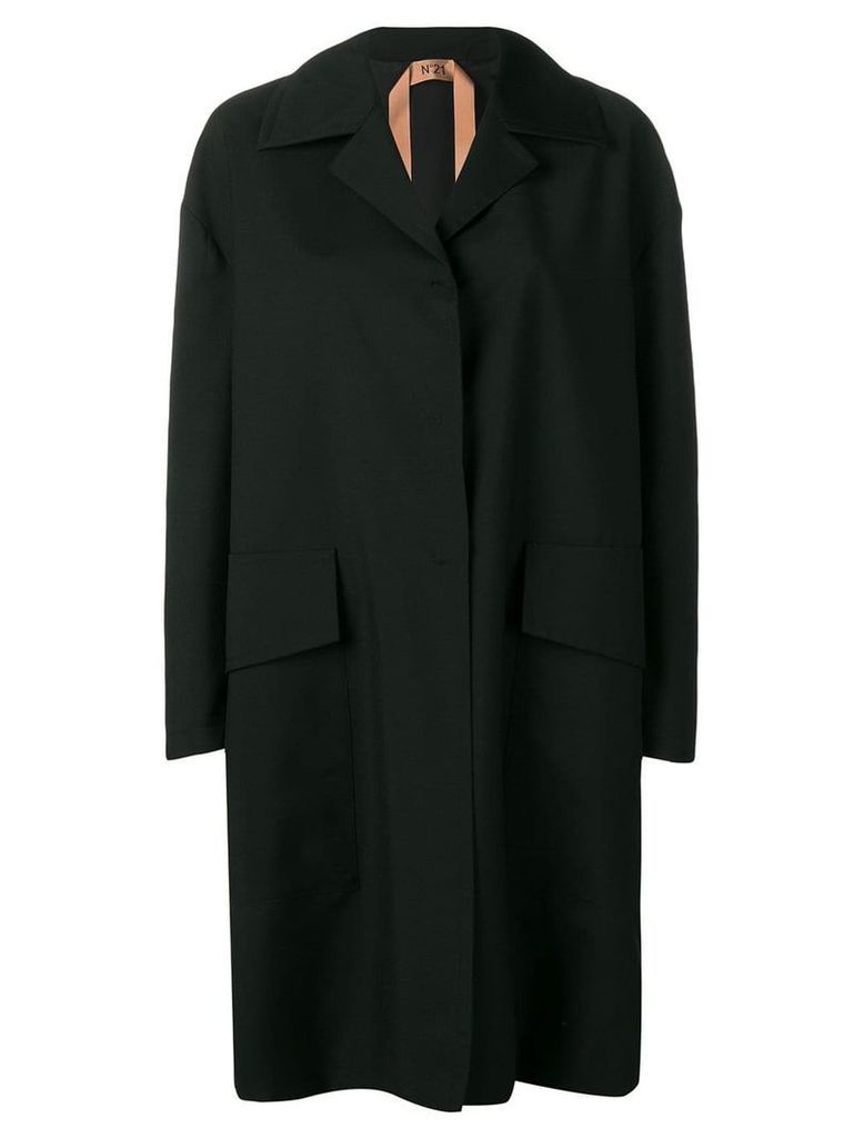 Nº21 lightweight coat - Black