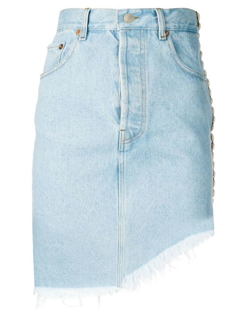 Forte Dei Marmi Couture asymmetric length skirt - Blue