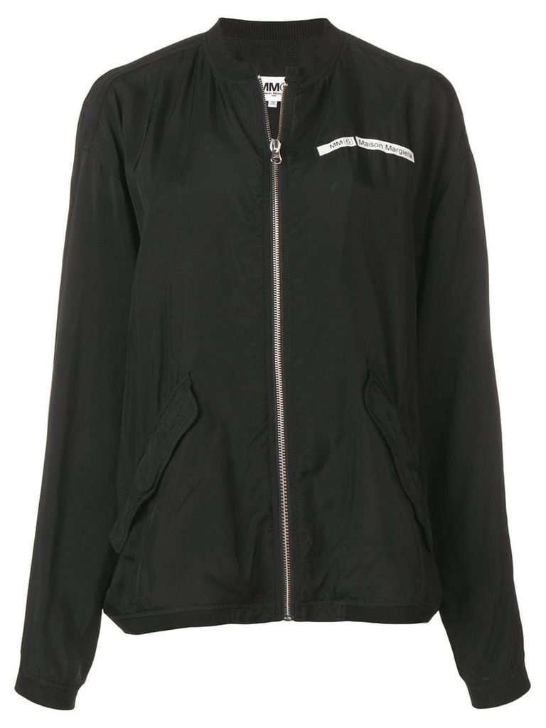 Mm6 Maison Margiela slouchy bomber jacket - Black