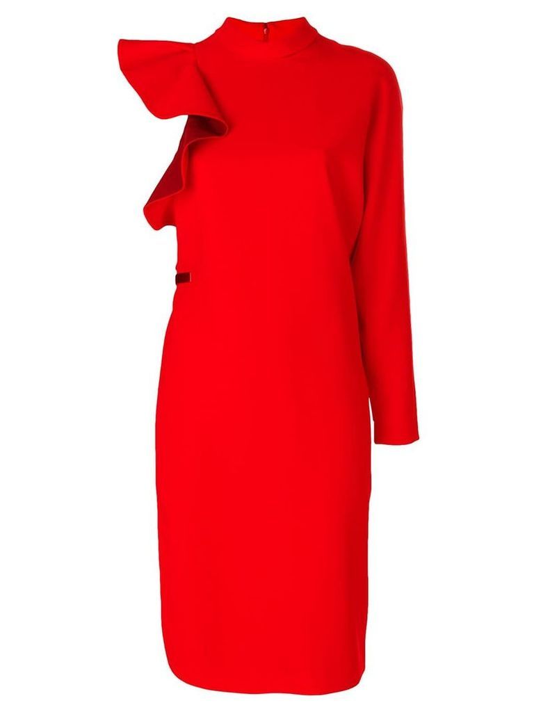 Givenchy asymmetric dress - Red
