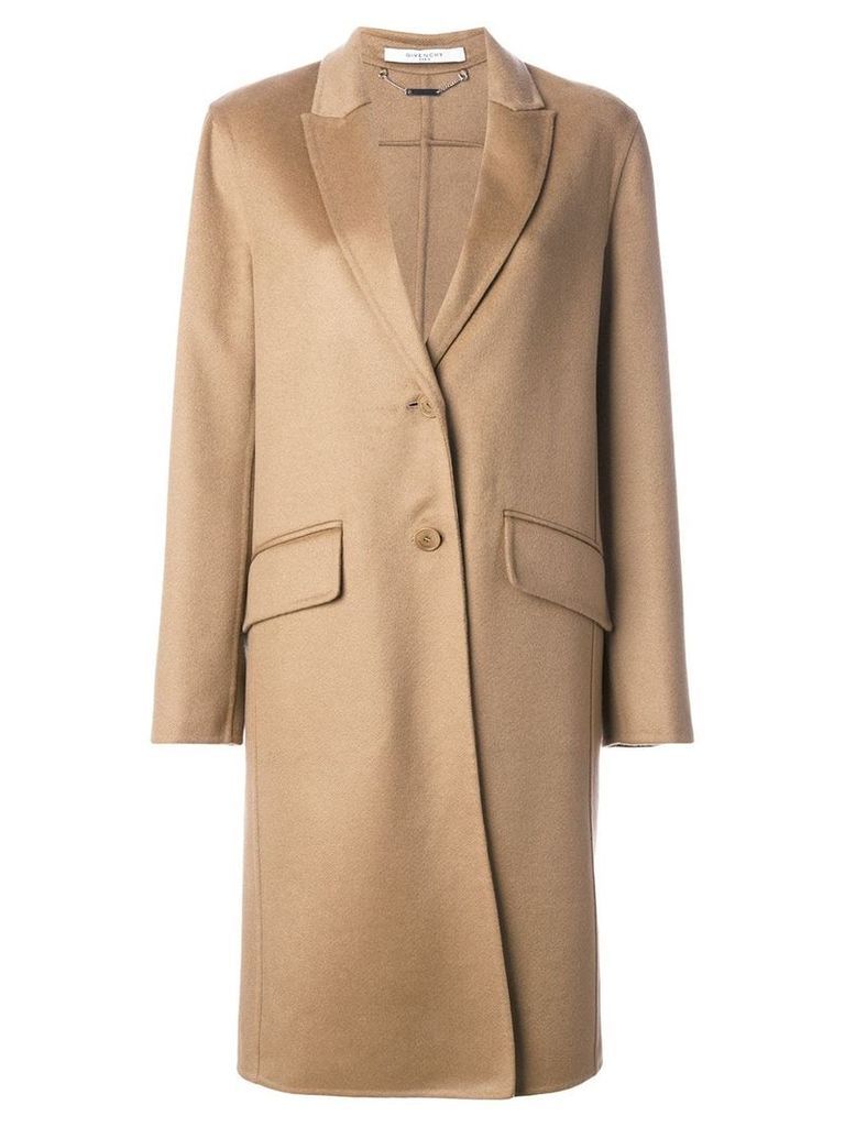 Givenchy single-breasted coat - Brown
