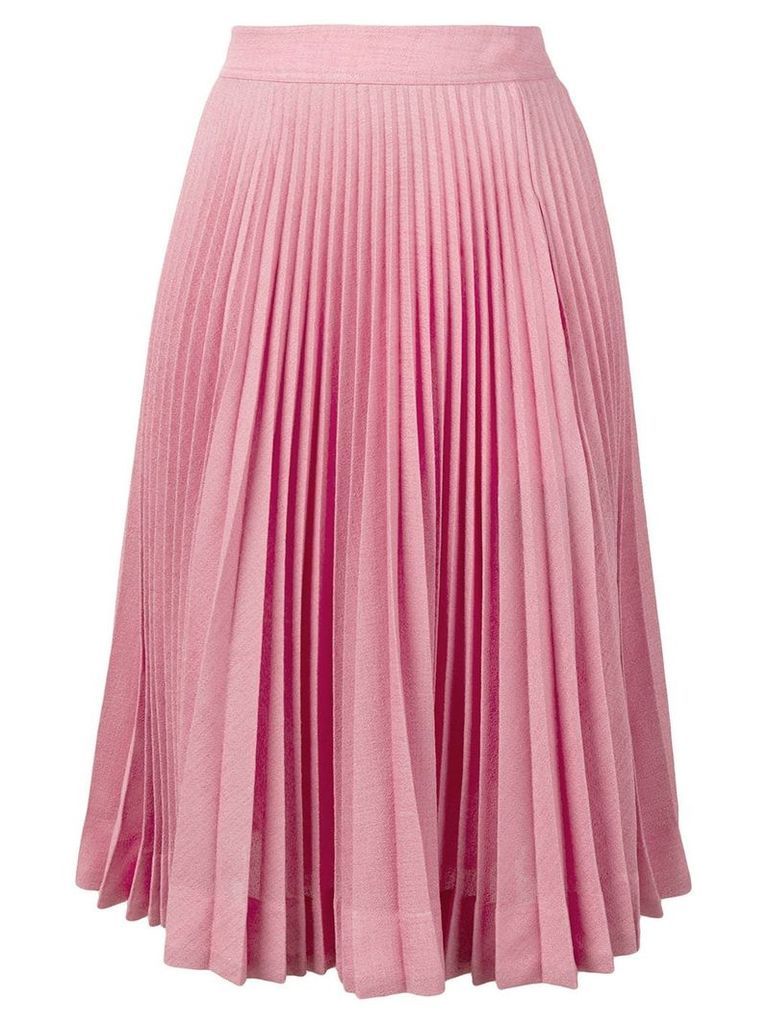 Calvin Klein 205W39nyc pleated skirt - PINK