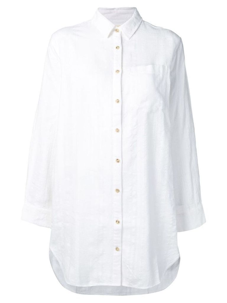 Mara Hoffman tunic shirt - White