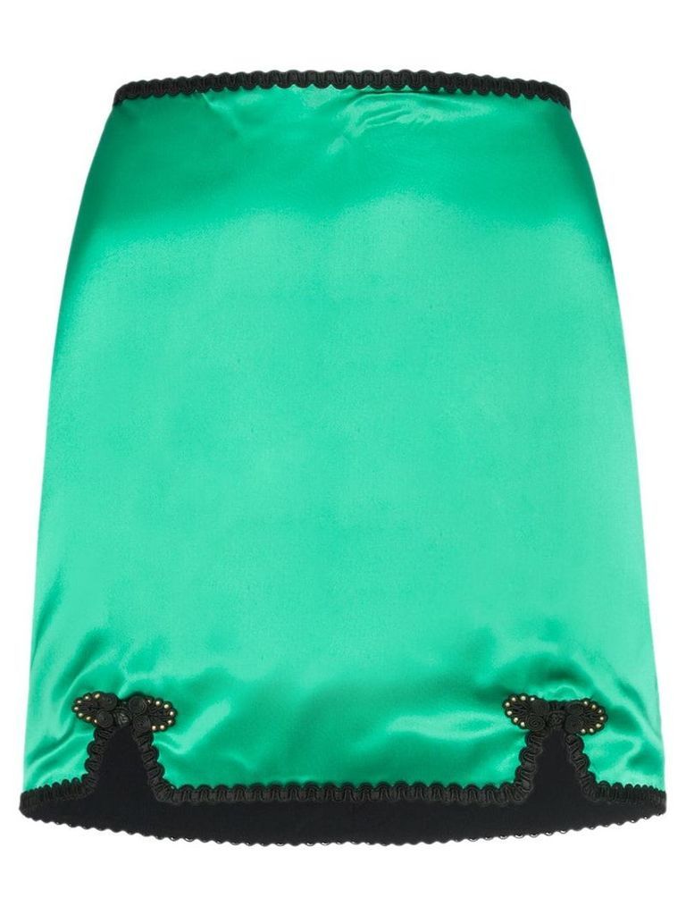 De La Vali Sofia mini skirt - Green
