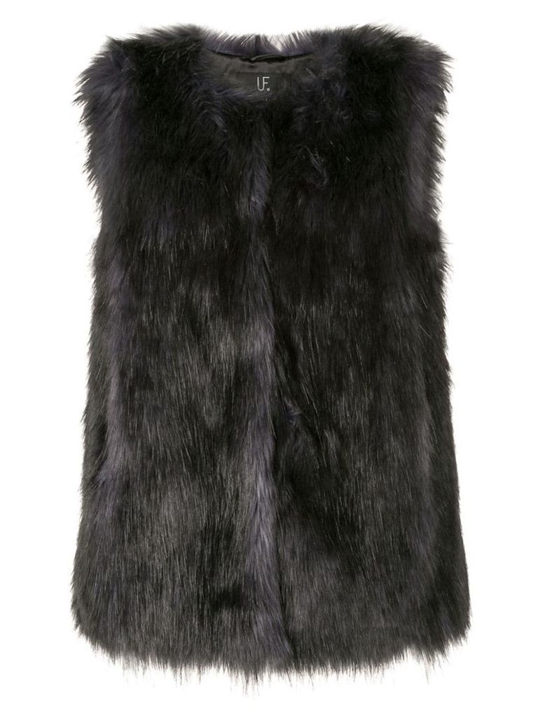 Unreal Fur faux fur Midnight Vest - Grey