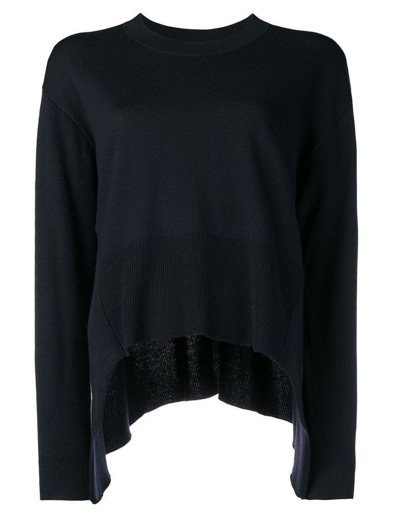 Cédric Charlier oversized pullover - Black
