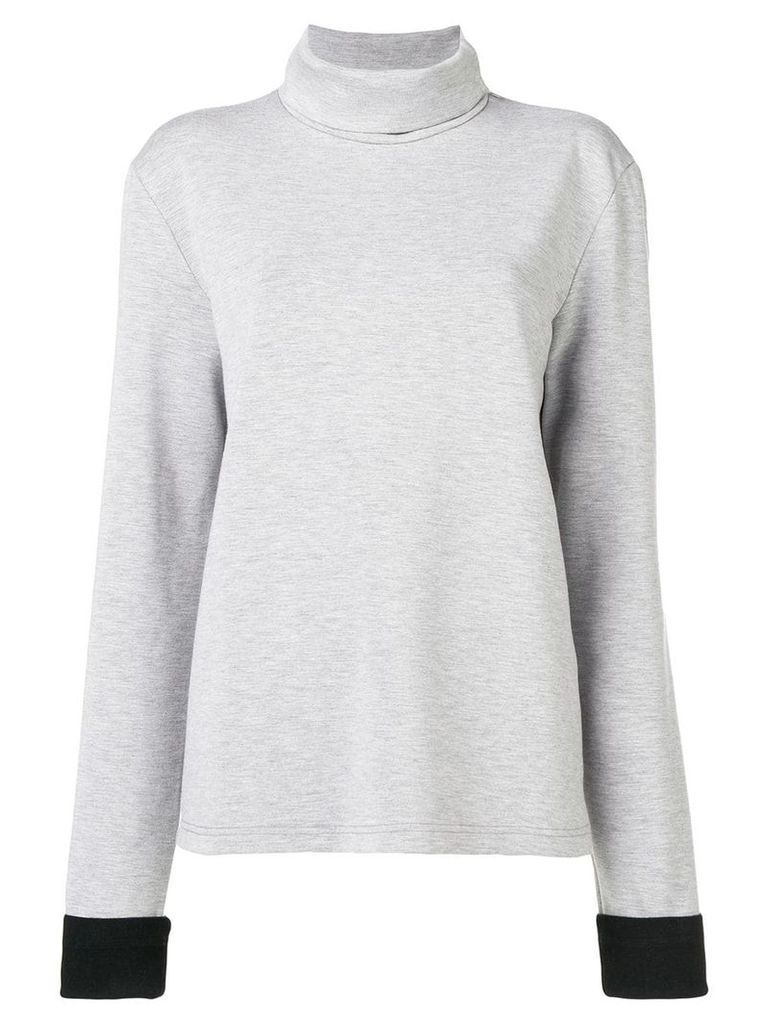 Mm6 Maison Margiela turtleneck sweater - Grey