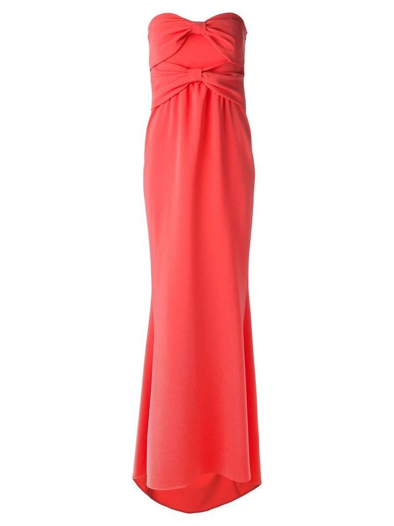 Boutique Moschino bandeau bow dress - PINK