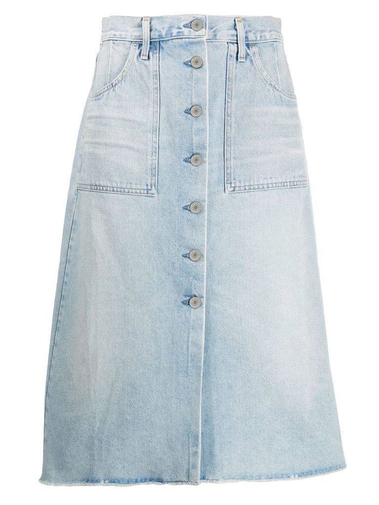 Citizens Of Humanity faded skirt - Blue