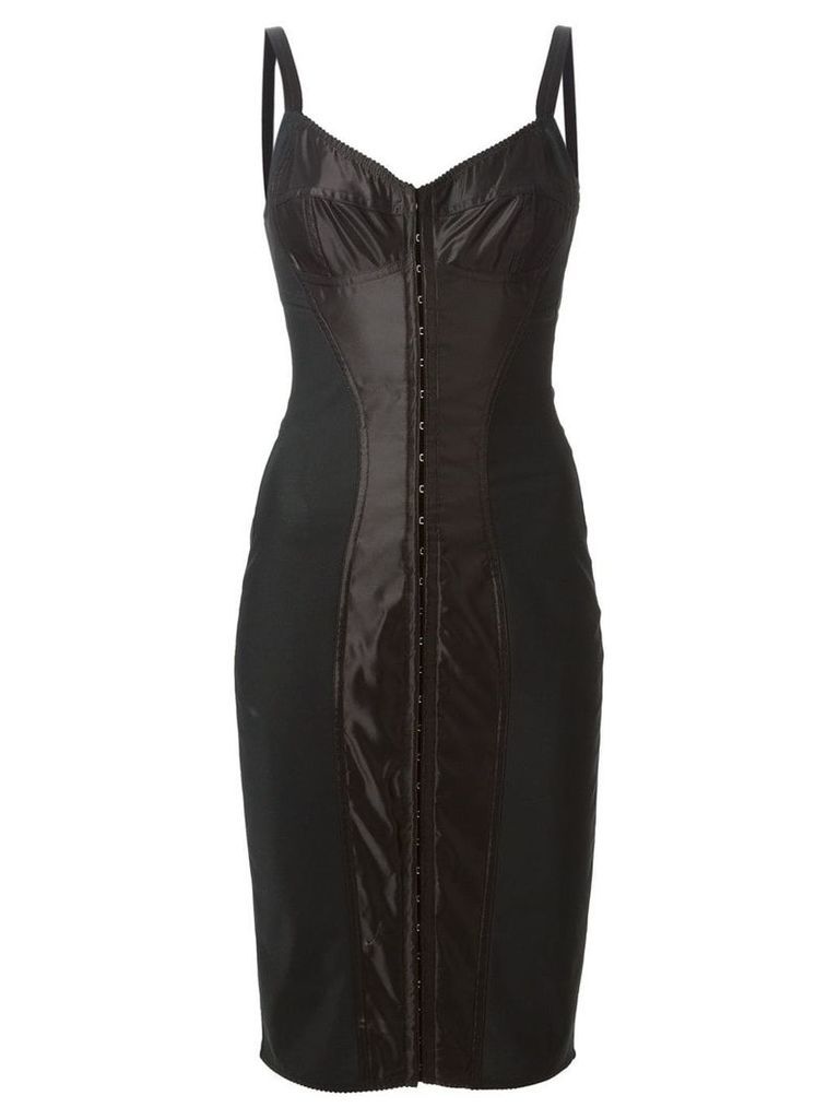 Dolce & Gabbana strappy corset dress - Black
