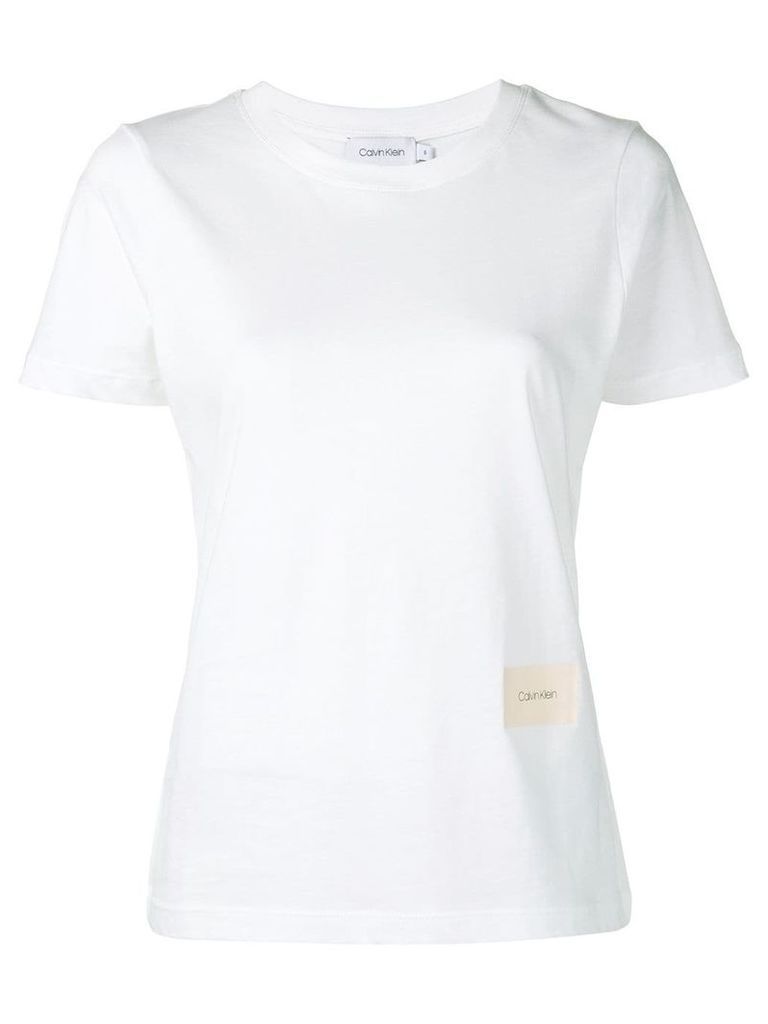 Calvin Klein printed logo T-shirt - White