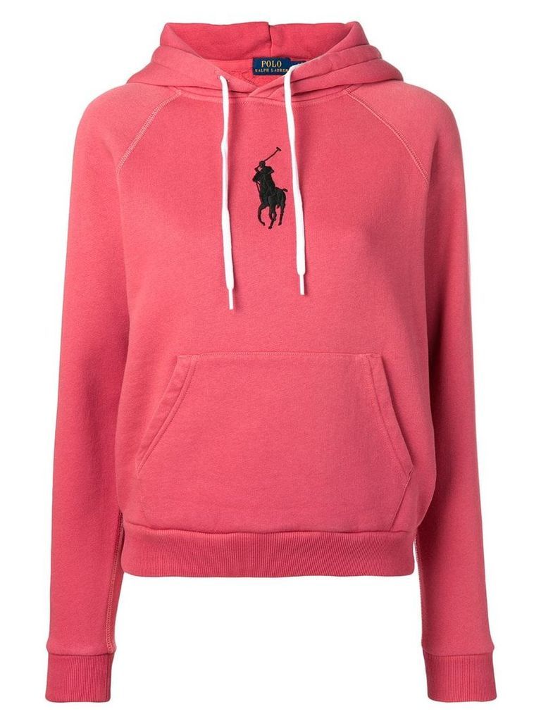 Polo Ralph Lauren logo embroidered hoodie