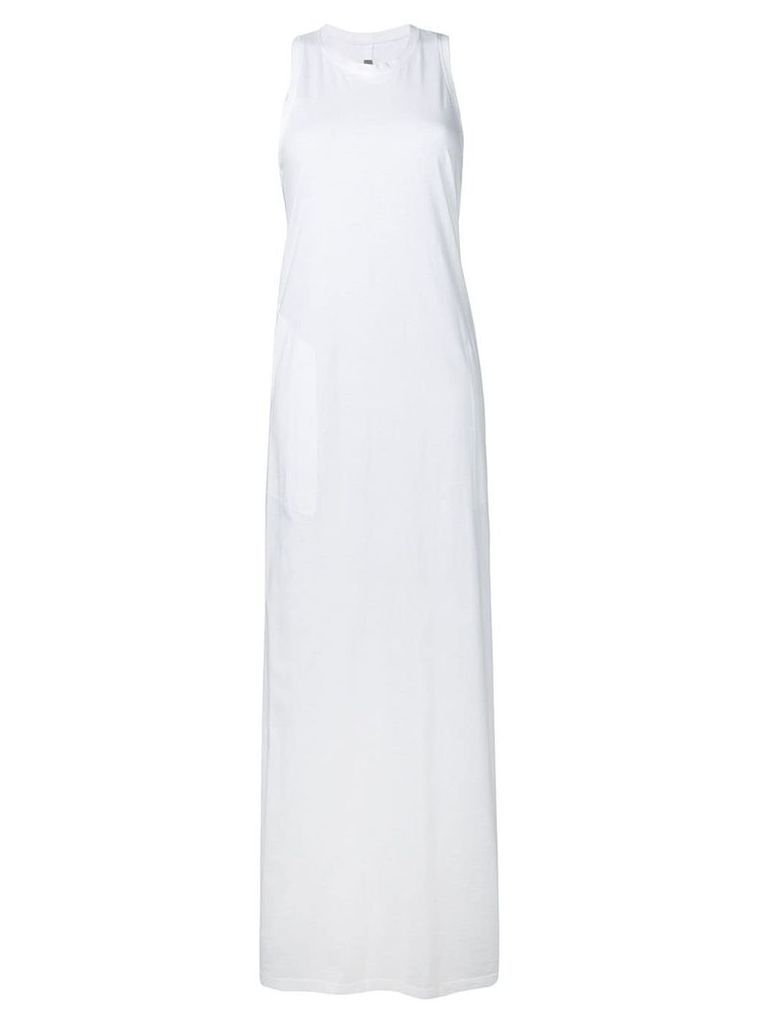 Raquel Allegra sleeveless long dress - White