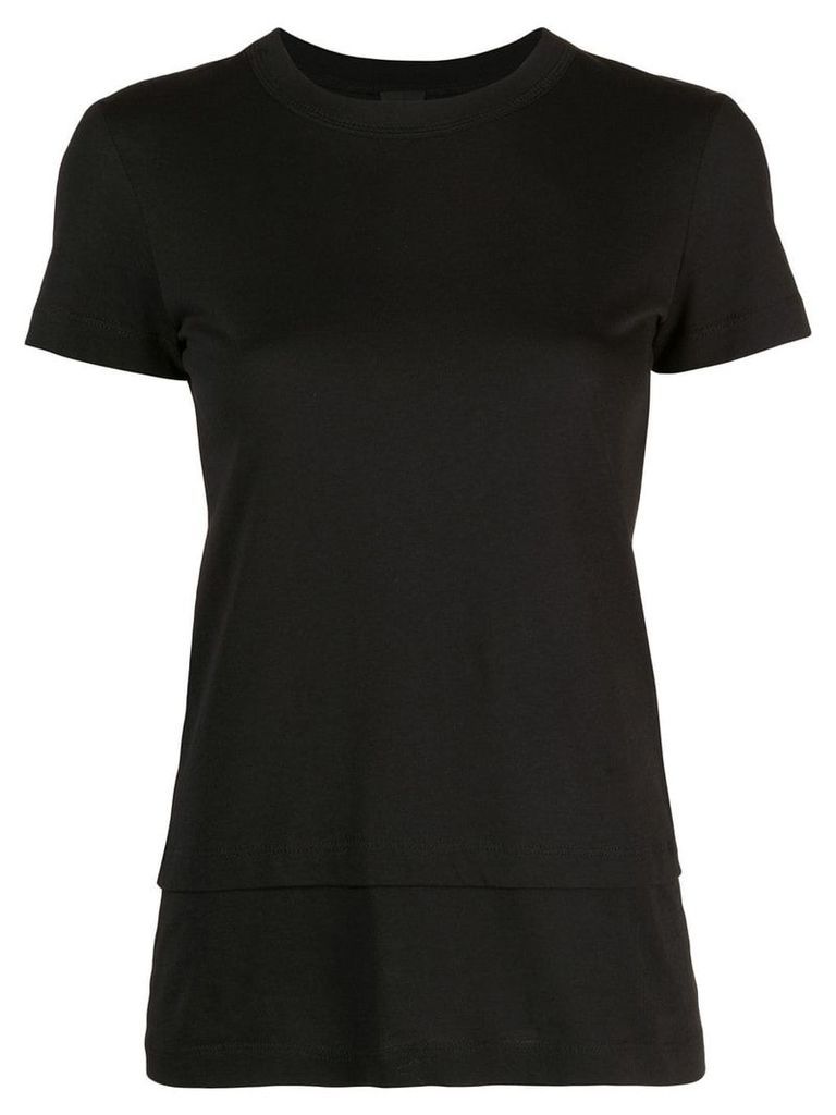 Vera Wang double layer T-shirt - Black