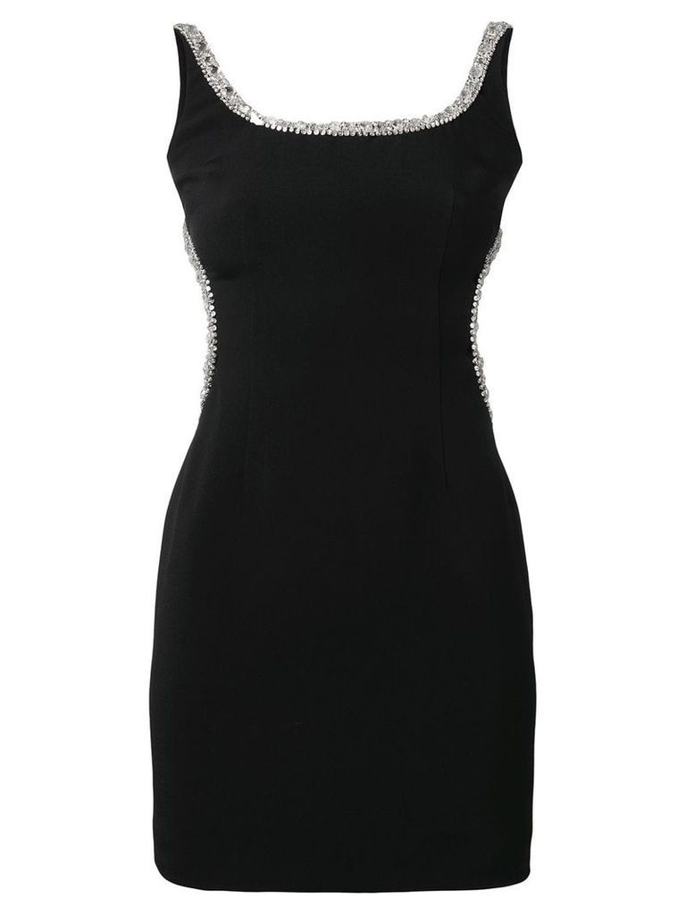 Alessandra Rich embellished body con dress - Black