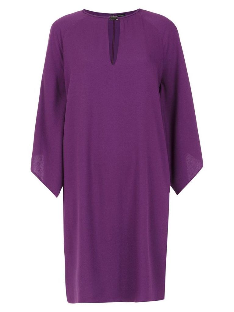 Tufi Duek straight fit dress - Purple