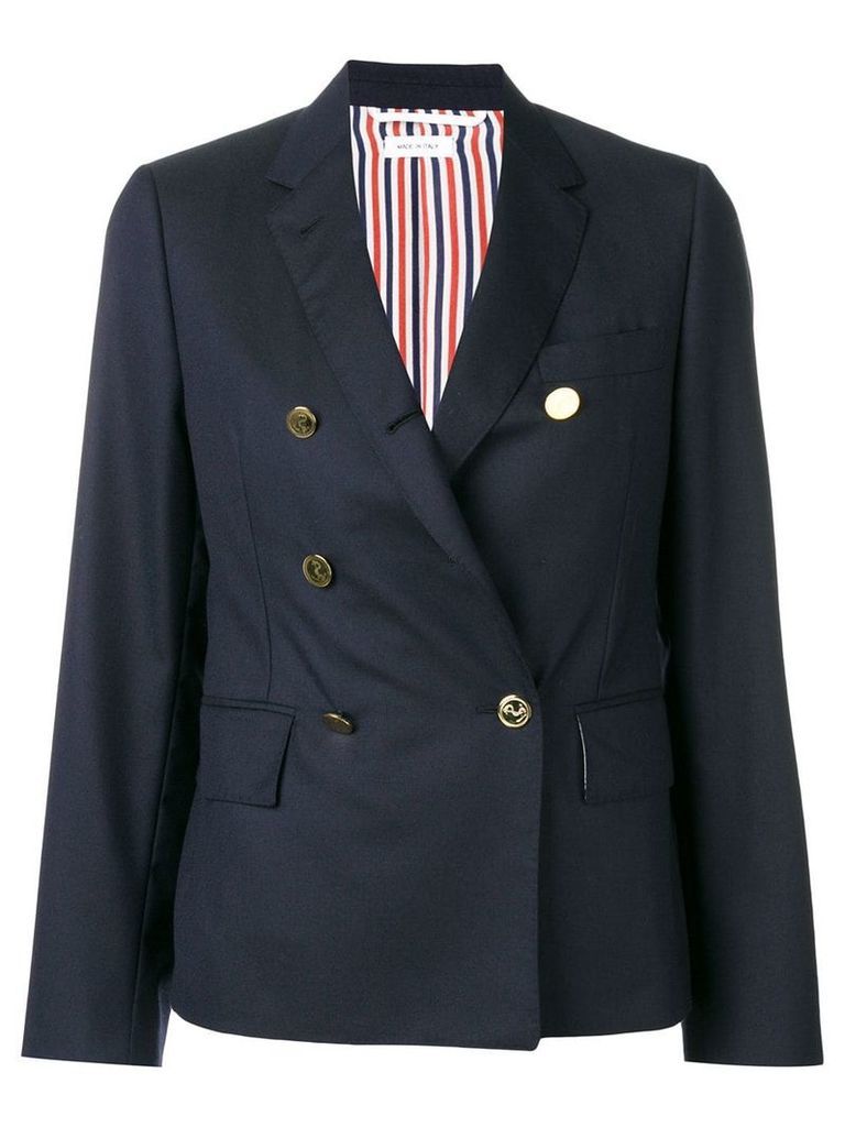 Thom Browne double-breasted sports coats - Blue