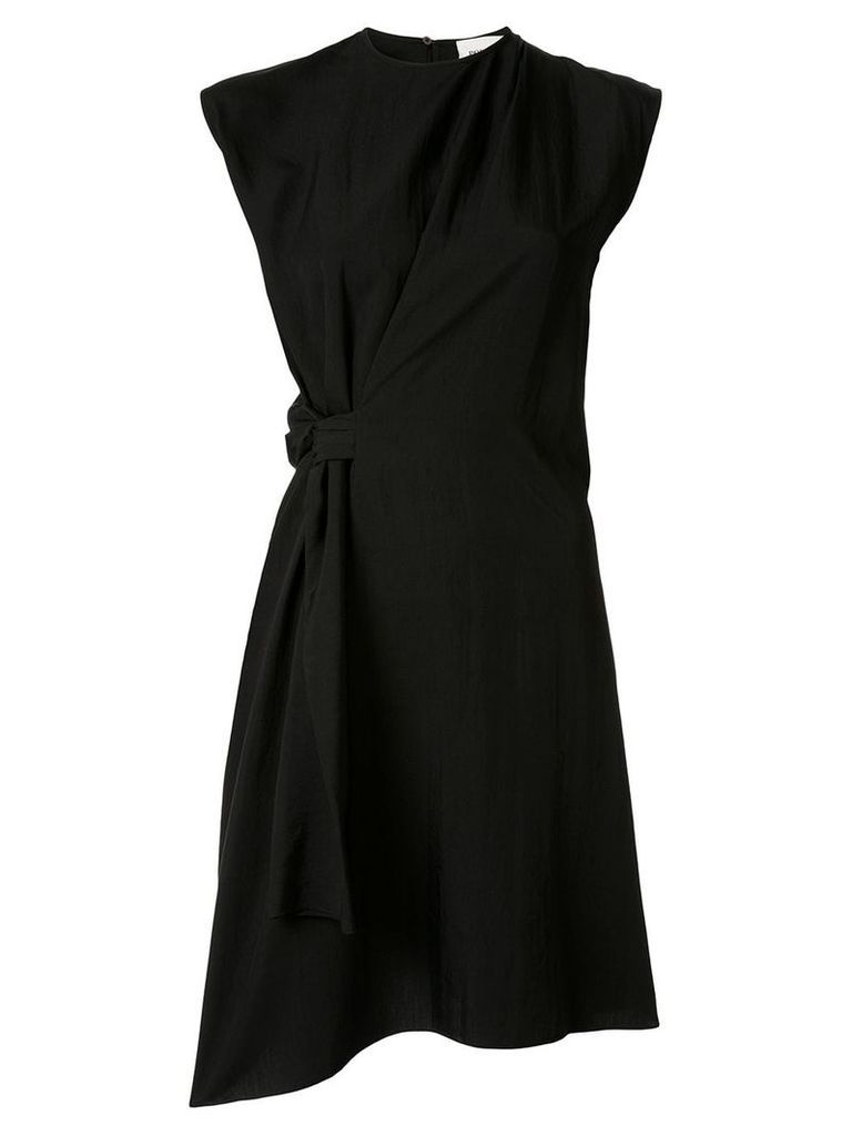 PortsPURE asymmetric hem dress - Black